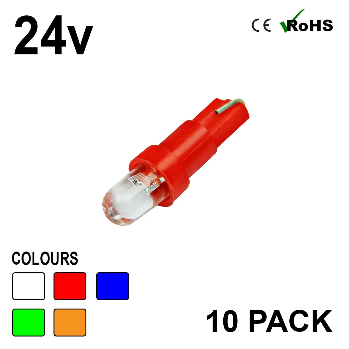 24v 508 T5 1 LED Bulb (10 PACK)