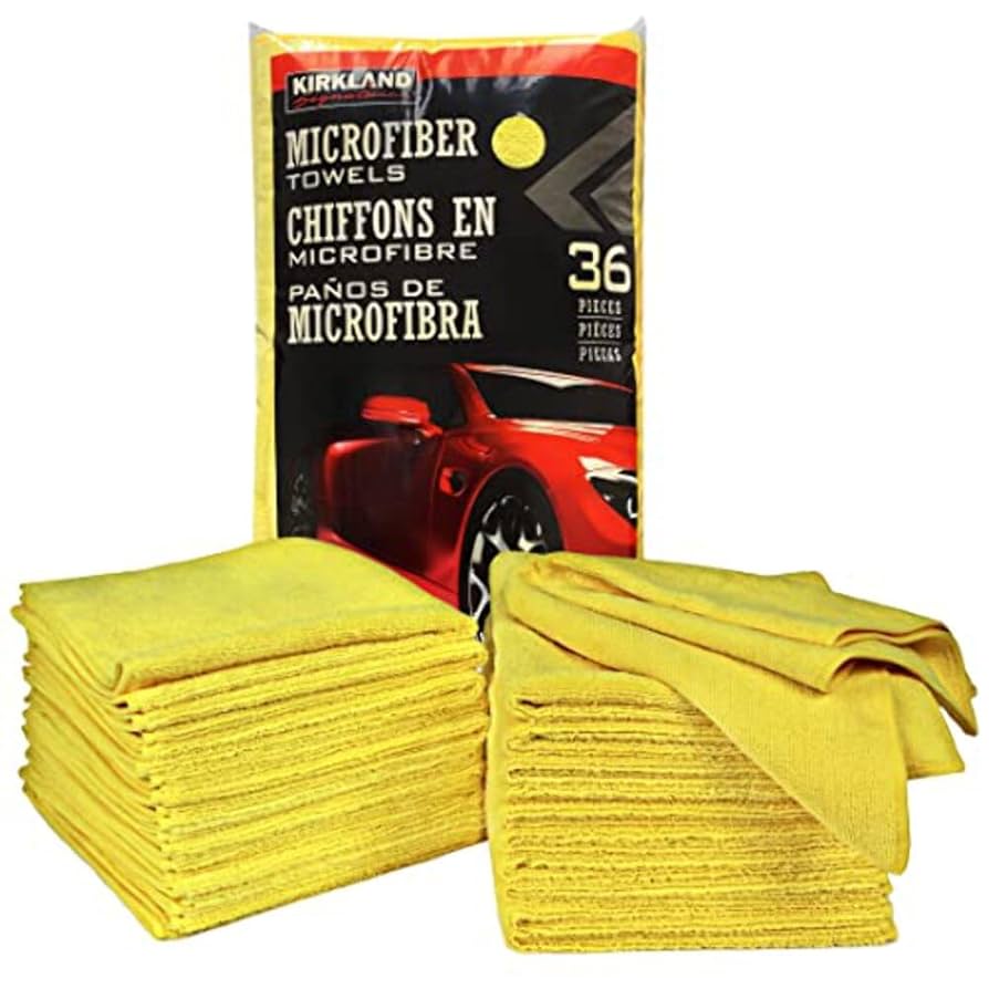Kirkland 36 Pack Microfiber Cloths