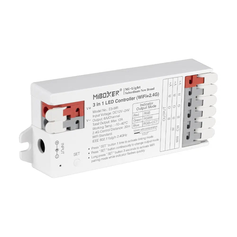 Mi Boxer RGB RGBW CCT 2.4G RF 3 in 1 Receiver E3-WR