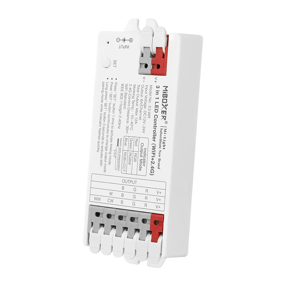 Mi Boxer RGB RGBW CCT 2.4G RF 3 in 1 Receiver E3-WR