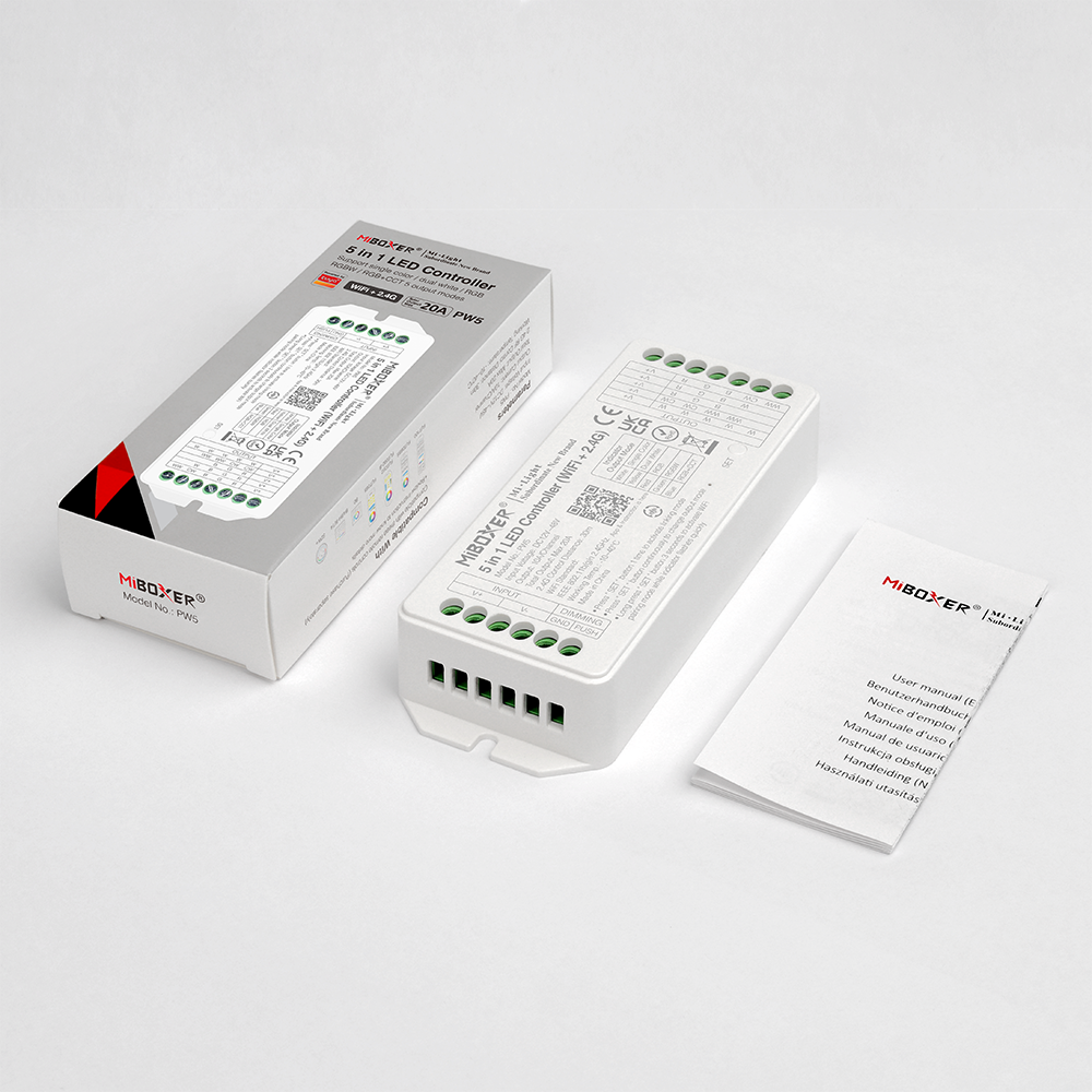 Mi Boxer RGB RGBW CCT 2.4G RF 5 in 1 Receiver PW5