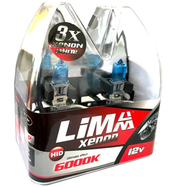 24v H3 70w 460 Limastar Xenon White Halogen Bulbs (PAIR)
