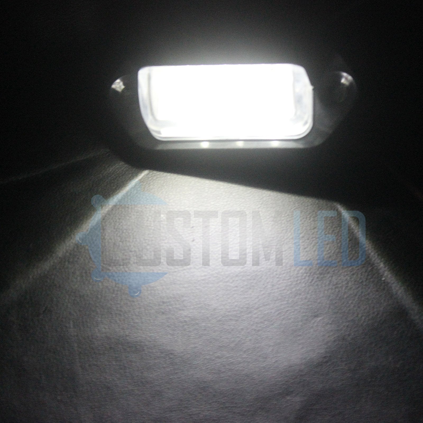 Universal LED Plate Housings 12/24v (PAIR)