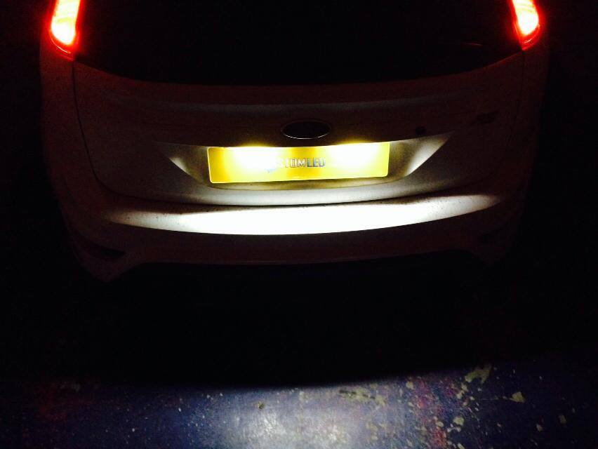 Audi / VW LED Plate Housings (PAIR)