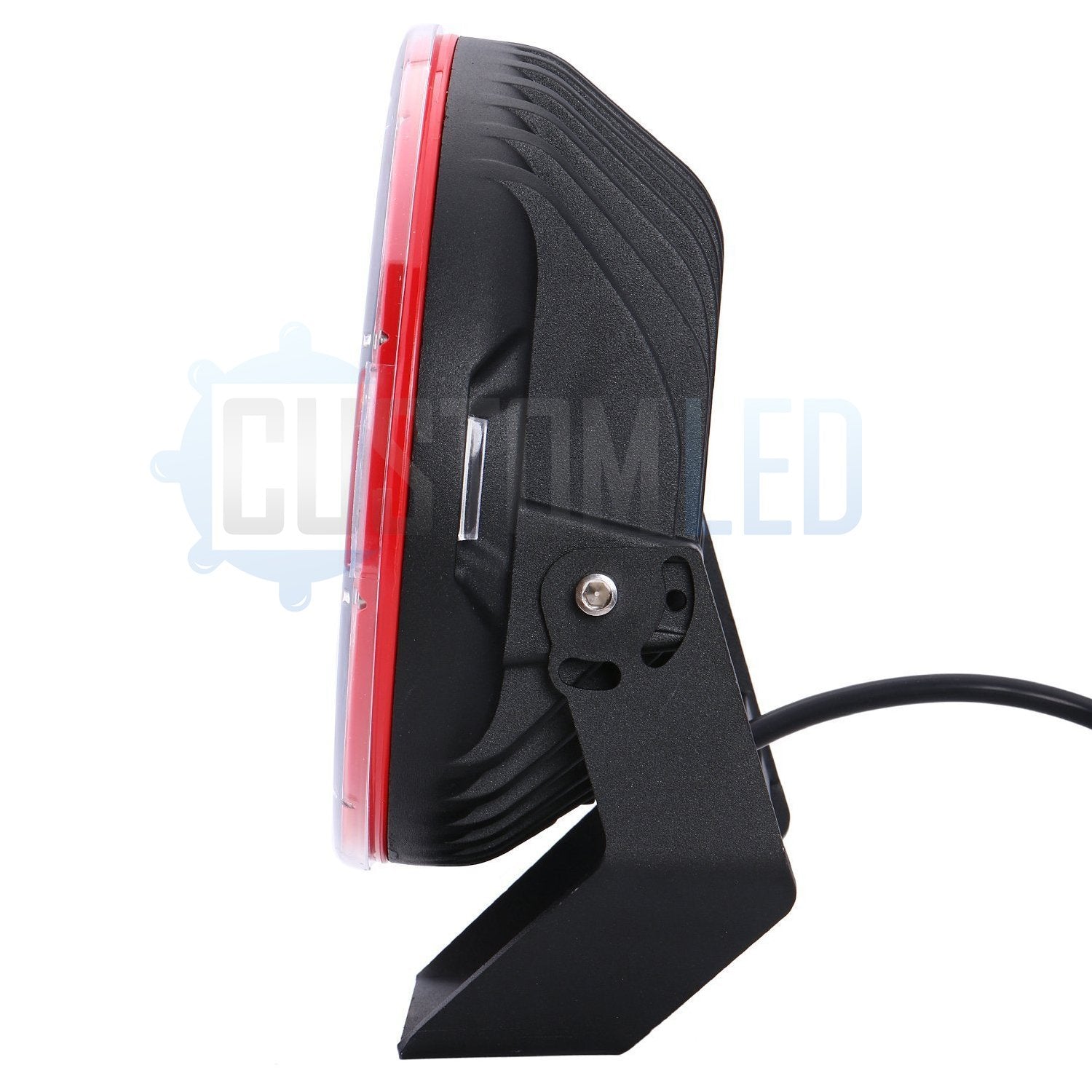 160w 9" Round Cree LED Work Light (Red/Black)