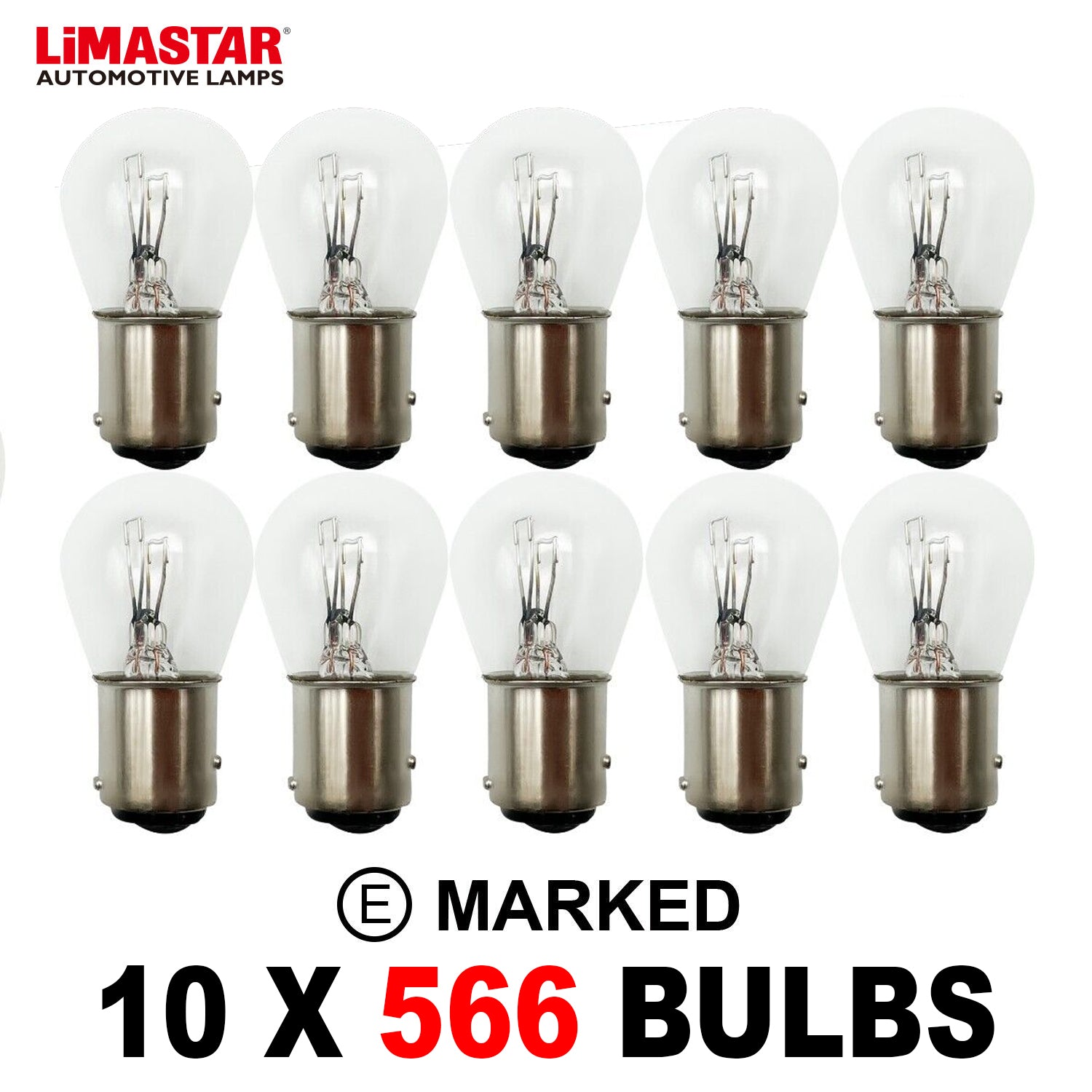 566 P21/4W OEM Replacement Bulbs (10 PACK)