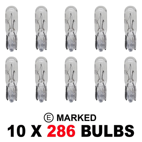 286X W2.3W T5 OEM Replacement Bulbs (10 PACK)