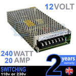 12V DC 240w 20A 230v 110v Switching Power Supply