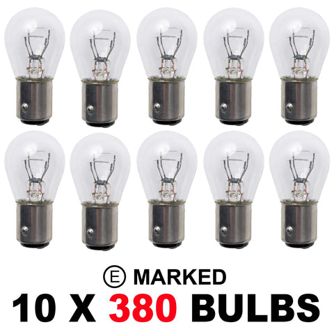 380 P21/5W OEM Replacement Bulbs (10 PACK)