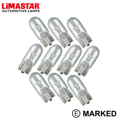 507 W5W Capless OEM Replacement Bulbs (10 PACK)