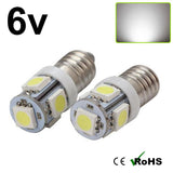 6v E10 MES 990 5 SMD LED Bulb