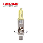 12v H1 448 55w Limastar Golden Yellow Halogen Bulbs (PAIR)