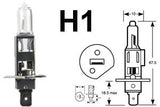 12v H1 448 Limastar Xenon White Halogen Bulbs (PAIR)