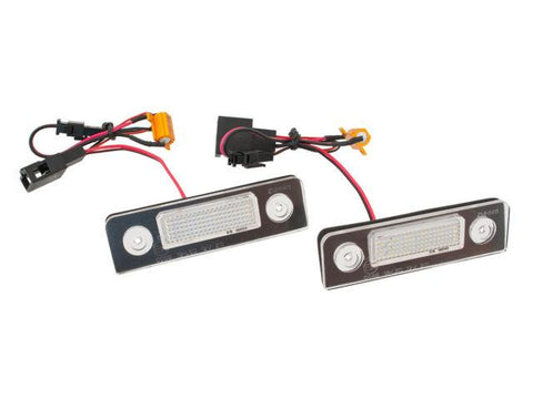 Skoda Octavia LED Plate Housings (PAIR)