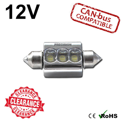 12v 39mm 9w Osram Festoon LED Bulb (canbus)