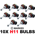 H11 711 55w OEM Replacement Bulbs (10 PACK)