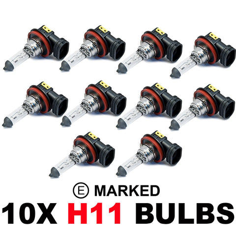 H11 711 55w OEM Replacement Bulbs (10 PACK)