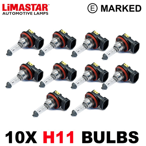 24v H11 70w 711 Limastar OEM Halogen Bulbs (10 PACK)