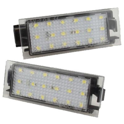 Renault LED Plate Housings (PAIR)