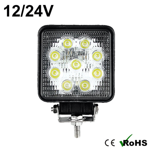 27w Square Cree LED Work Light