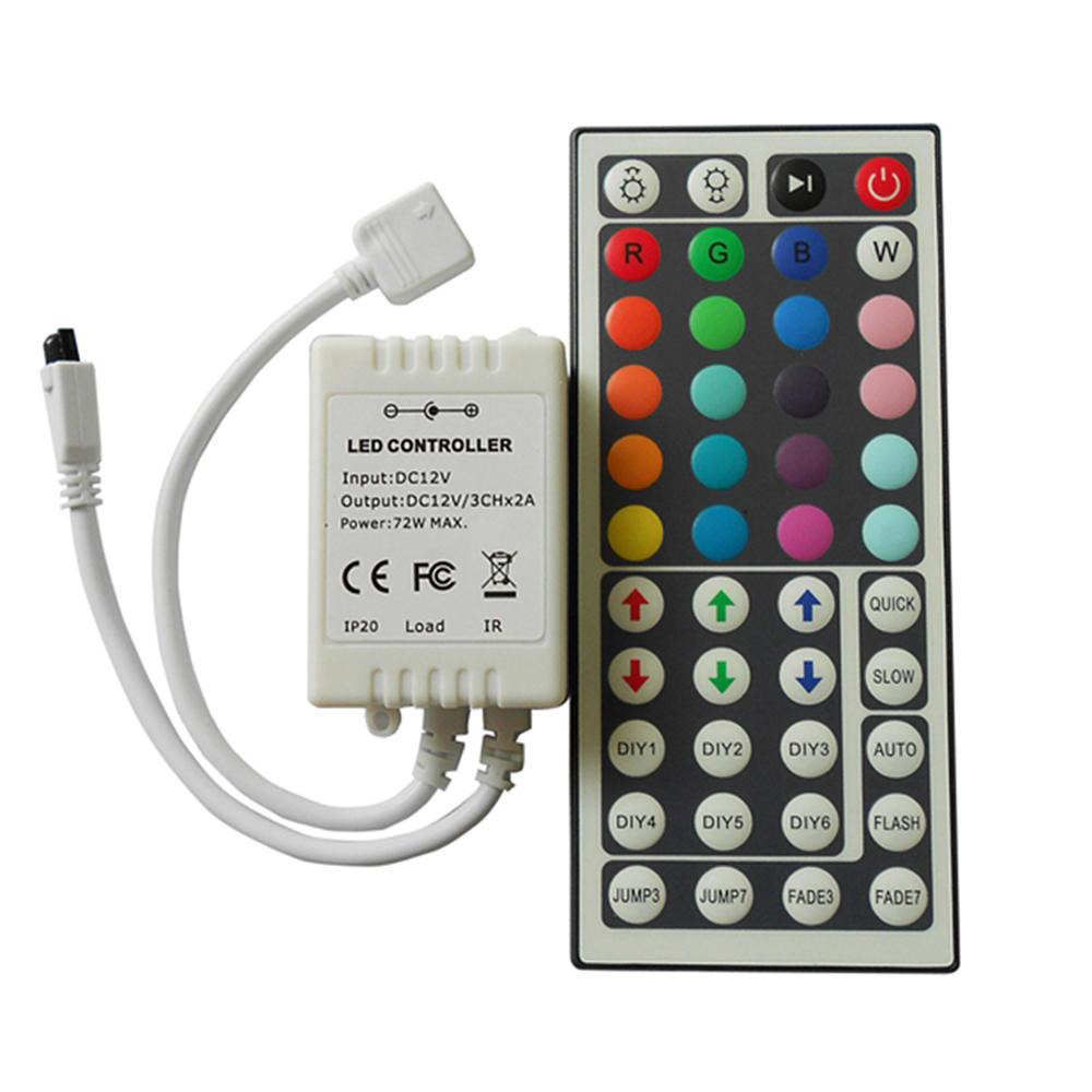 44 Button Led Remote 44 Key IR Remote Multi Function RGB Controller – Custom LED -Automotive ...