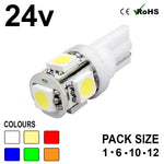 24v 507 5 SMD LED Capless Bulb