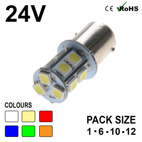 24v 246 BA15s 13 SMD LED Bulb