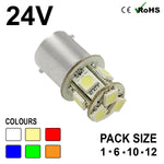24v 149 BA15s 8 SMD LED Bulb
