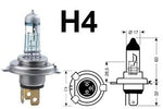 H4 472 55/60w Limastar Xenon White Halogen Bulbs (PAIR)