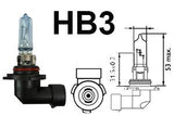 HB3 9005 60w Limastar Xenon White Halogen Bulbs (PAIR)